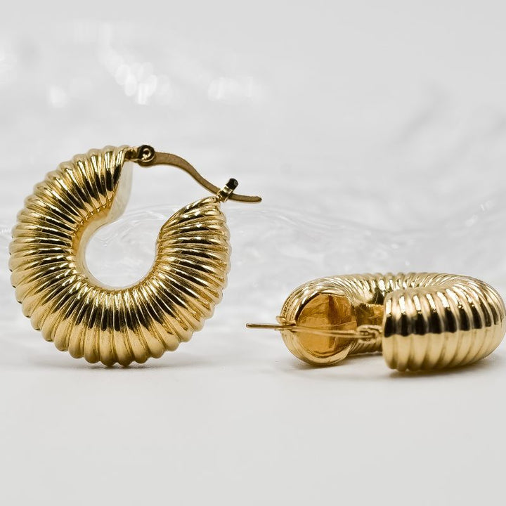 SNAIL HOOP MAXI - aira gioielli