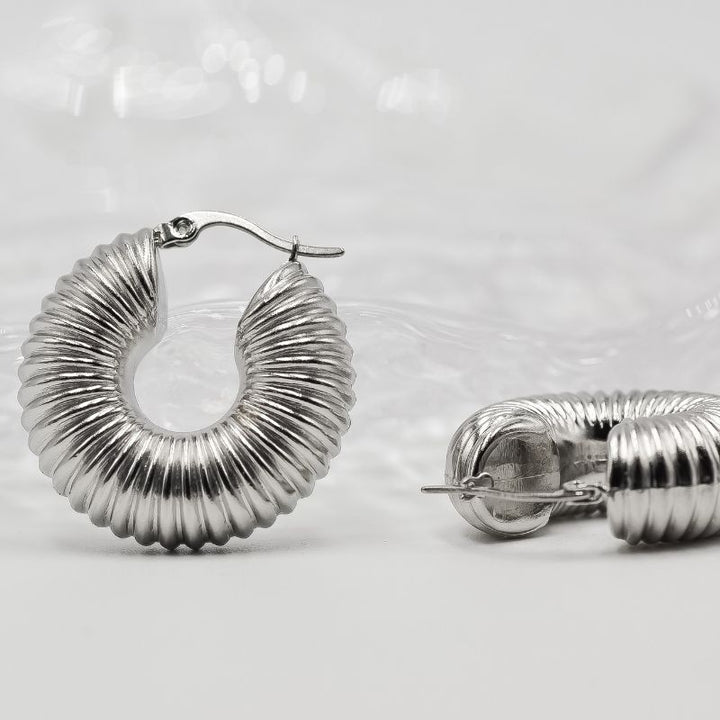 SNAIL HOOP MAXI - aira gioielli